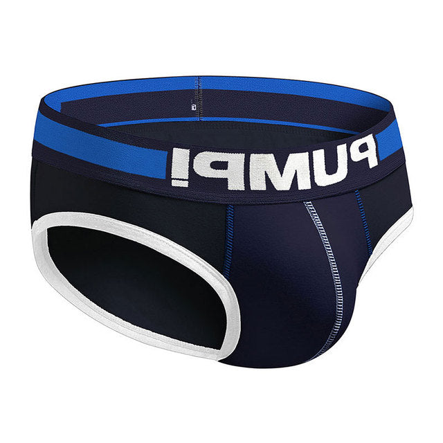 Ins Style Sexy Underwear Men Jockstrap Slip Mesh Soft Cotton Gay Man Underwear Bikini Men Briefs Lingerie Cueca Male Panties