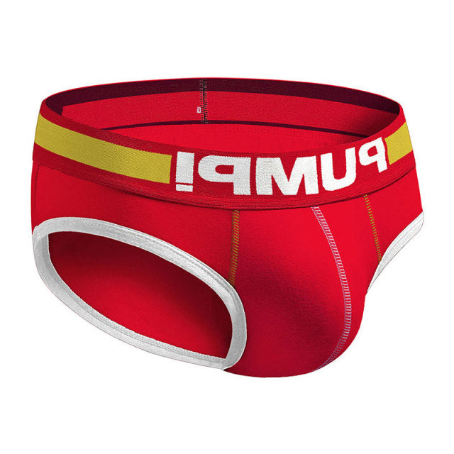 Ins Style Sexy Underwear Men Jockstrap Slip Mesh Soft Cotton Gay Man Underwear Bikini Men Briefs Lingerie Cueca Male Panties