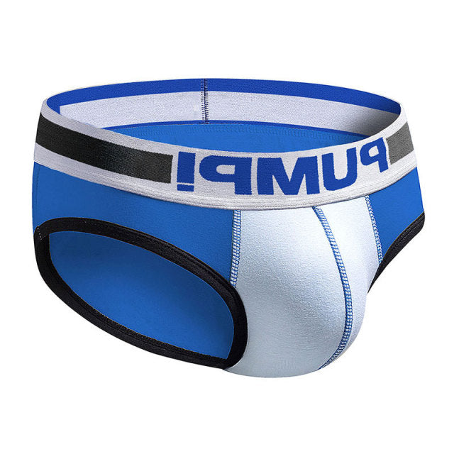 Ins Style Sexy Underwear Men Jockstrap Slip Mesh Soft Cotton Gay Man Underwear Bikini Men Briefs Lingerie Cueca Male Panties