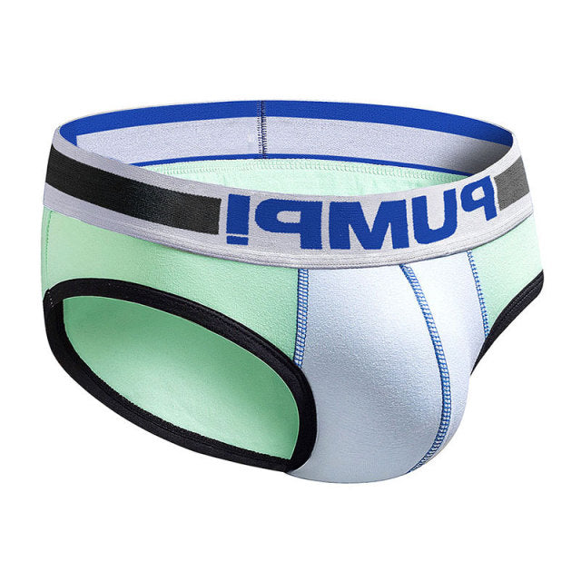 Ins Style Sexy Underwear Men Jockstrap Slip Mesh Soft Cotton Gay Man Underwear Bikini Men Briefs Lingerie Cueca Male Panties