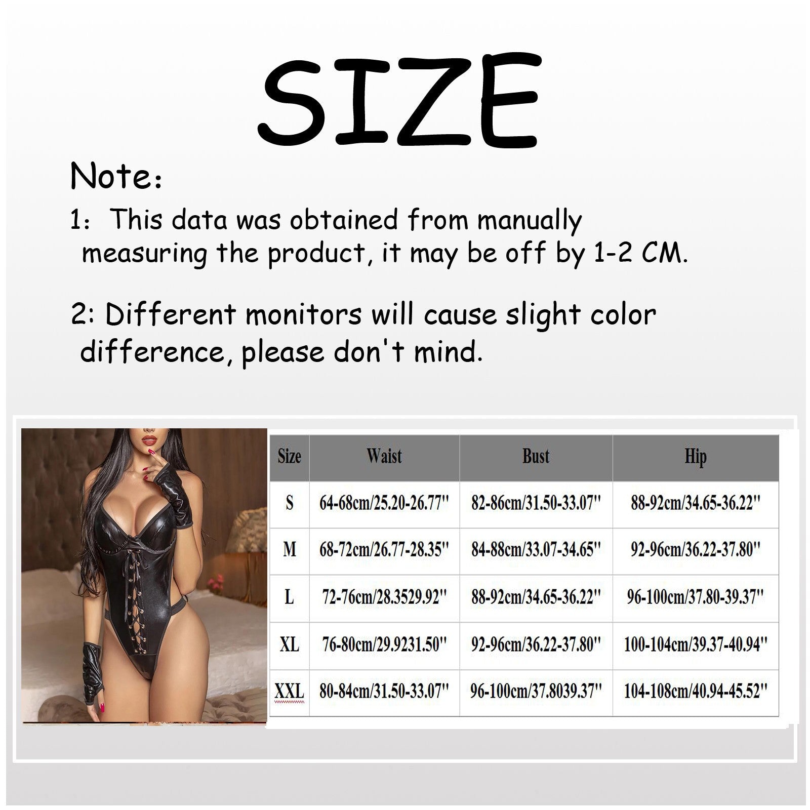 Sexy Leather Lingerie Erotic V-neck Strap Teddies Plus Size Women Underwear Cross Bandage Sex Corsets Backless Exotic Costumes