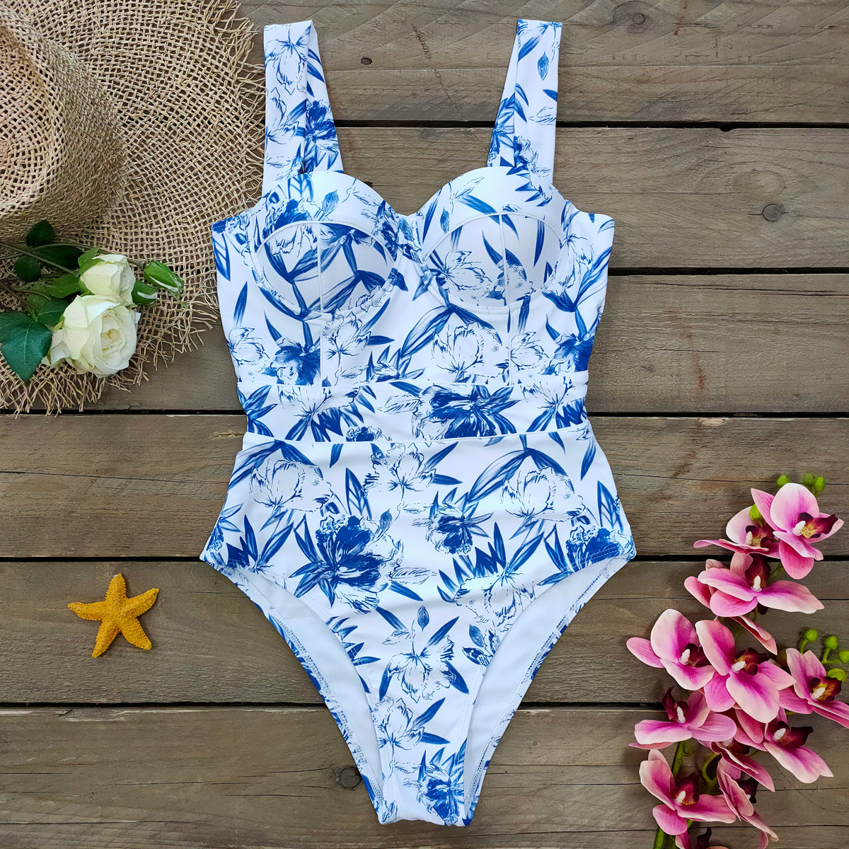 Ashgaily New One Piece Swimsuit Sexy Cartoon Printed Swimwear Women Bathing Suit Beach Backless Monokini Swimsuit Female