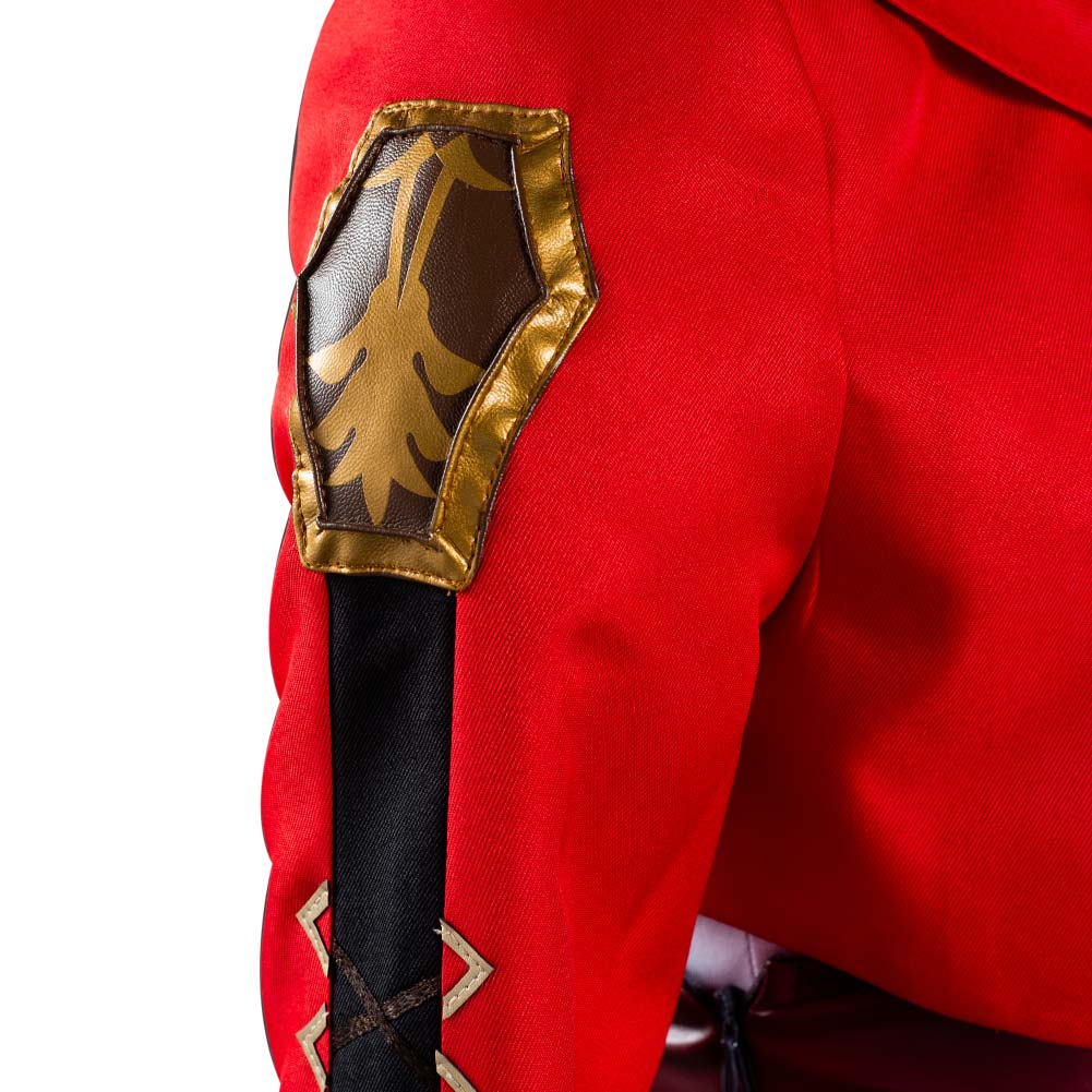 Genshin Impact Amber Cosplay Costume Jumpsuit Outfits Halloween Carnival Suit