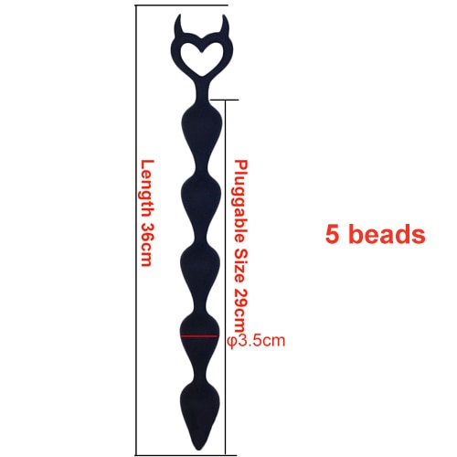 Silicone Big Anal Beads Balls Butt Plug Adults Erotic Sex Toys for Women Anus Masturbator Dilatodor Expander Prostate Massager