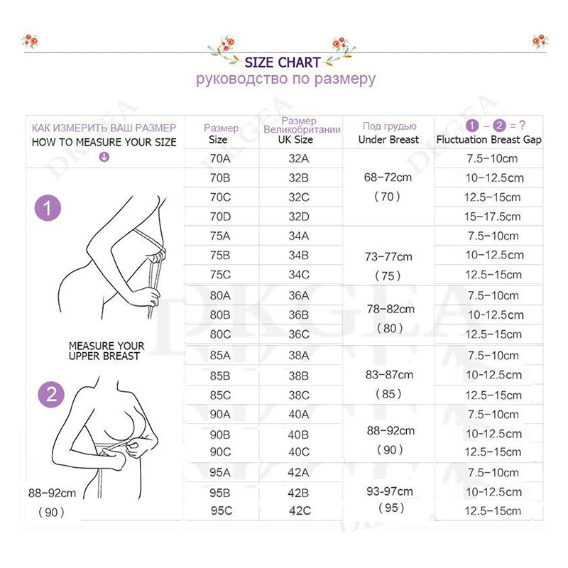 Elovegirl Women underwear Set Sexy Push-up Bra And Panty Sets Wire Free Gather Sexy Bra Back Closure 3/4 Cup Lingerie Set