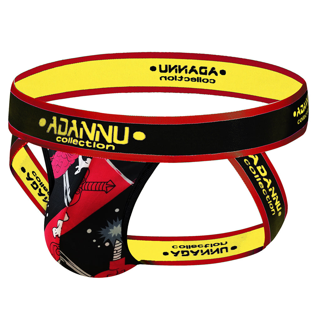 ORLVS Men Panties Jockstrap Men Underwear Gay Thong Man Briefs Underpants Slip Sexy Cotton Pouch Cuecas Thongs Homme G String