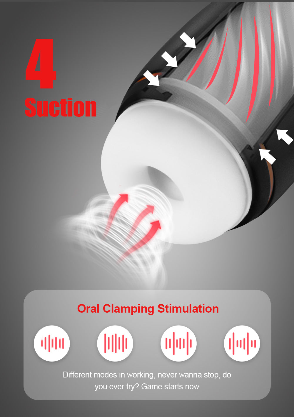 Sucking Masturbator Male 6*4 Adjustable Modes Masturbation Cup Automatic Vibrating Heating Burst Masturbators Sex toys for men