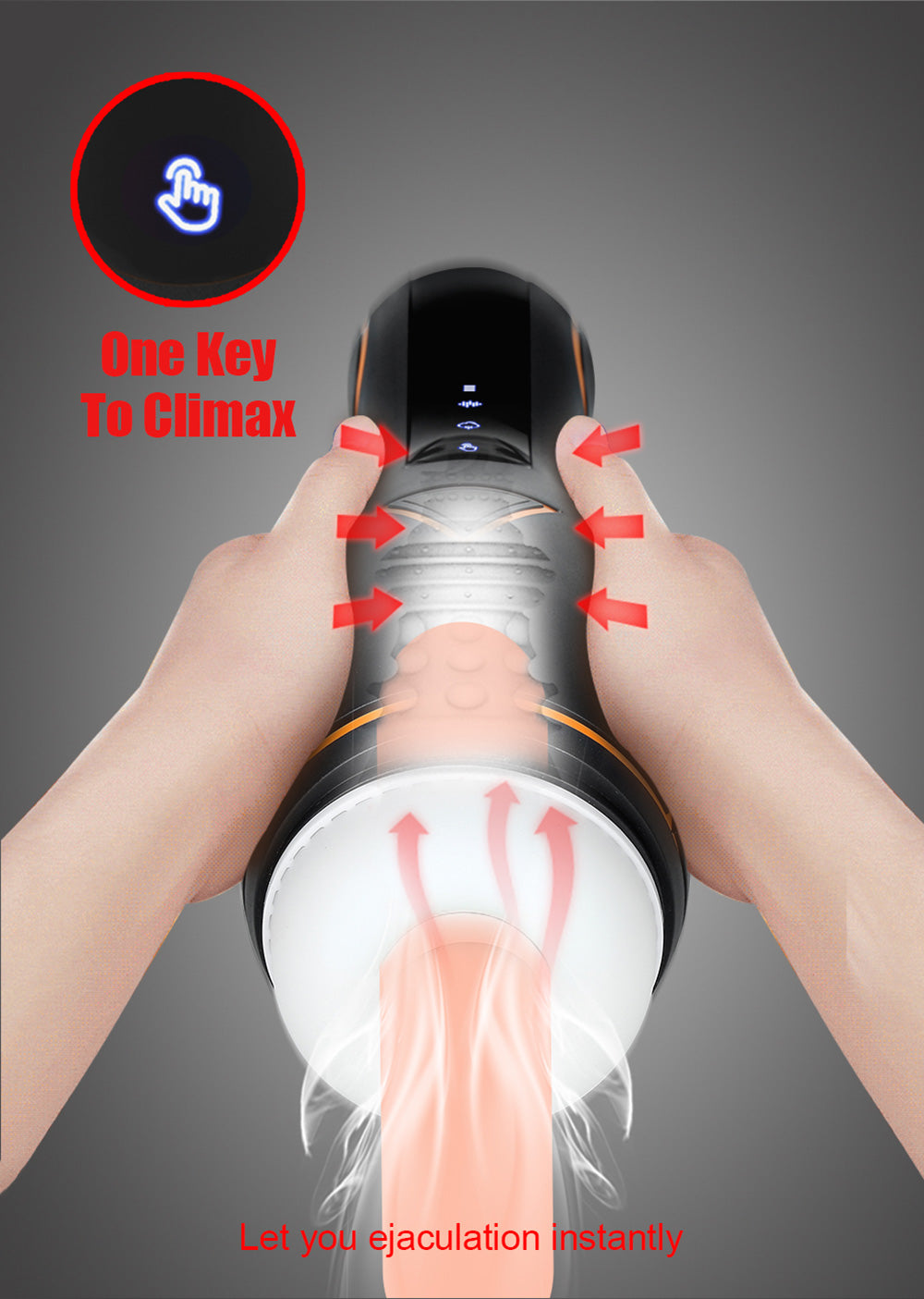 Sucking Masturbator Male 6*4 Adjustable Modes Masturbation Cup Automatic Vibrating Heating Burst Masturbators Sex toys for men