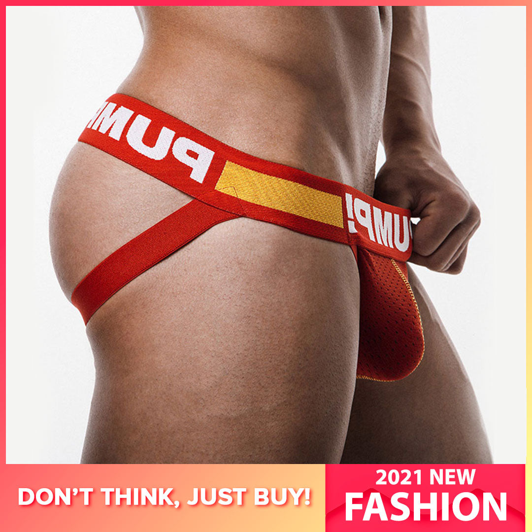 Cotton Breathable Sexy Gay Underwear Men Thong Men Jockstrap Gay thongs G String Men Penis Pouch Gay Underwear Sissy