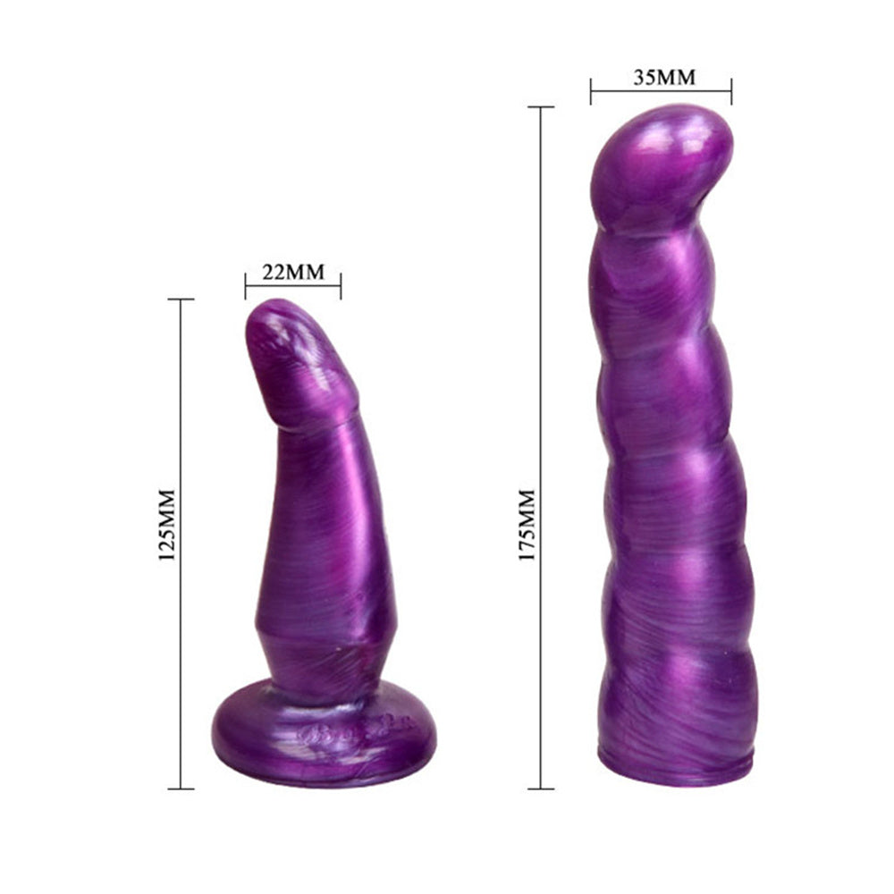 Double Penis Dildo Double Ended Strapon Ultra Elastic Harness Belt Strap On Dildo Adult Sex Toys for Woman Couples Sex Products