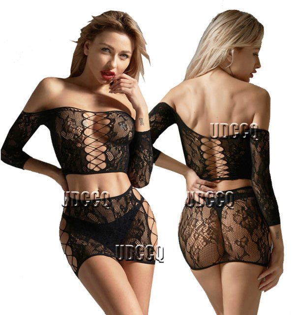 Sexy Lingerie Underwear Chemises Strapless Catsuit product erotic Catsuit slutty clothes porno sexy women clothing cosplay dress