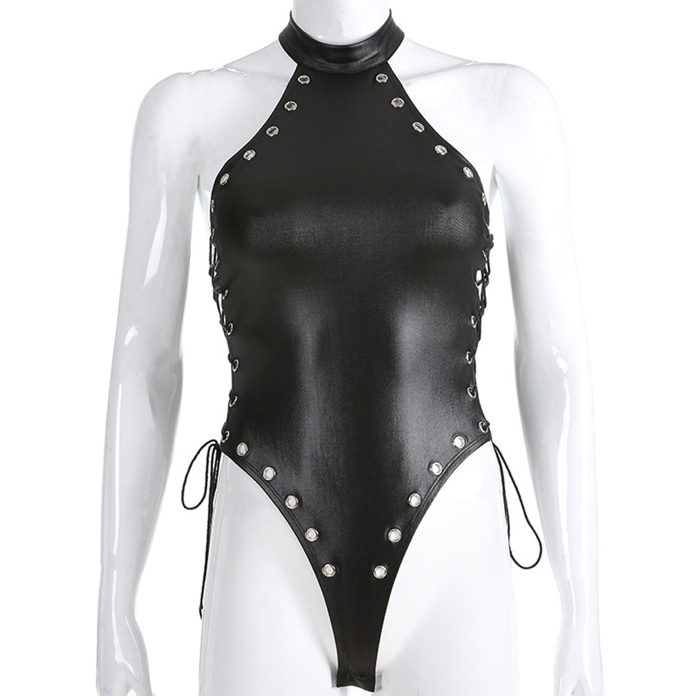 Sexy Corset Underwear Erotic Costumes Lingerie Sexy Dress For Sex Leather Zipper Garter Porno