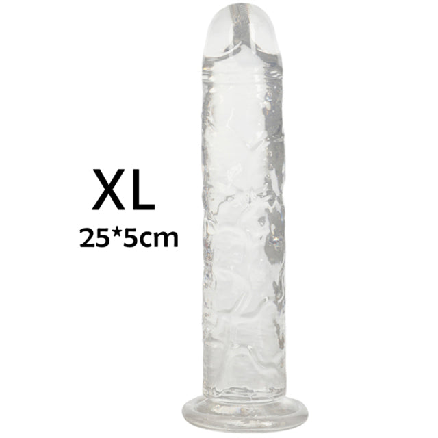 Soft Jelly Dildos With Strong Suction Cup Realistic Dildo No Vibrator Artificial Penis for Lesbian Female Masturbate Sex Toys