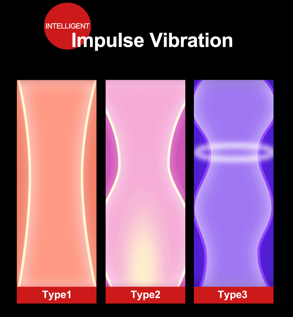 Electric Mastubation Cup 18cm Deep Masturbator Male Pulse Vibrating Soft Silicone Mute Strong Vibration Erotic Sex toys for Men