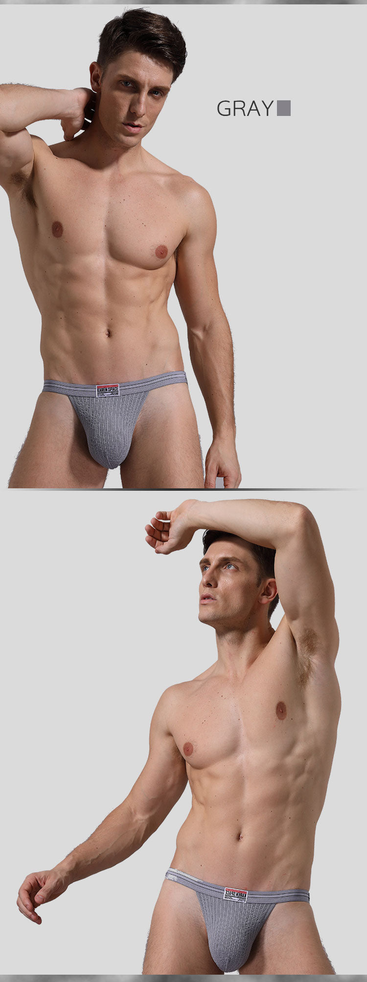 Sexy men Jockstrap Cotton Underwear Sexy Jockstrap Men Briefs g tring Slip Homme Gay Underpants Men Thongs string Pouch