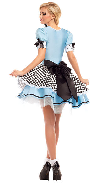 Alice in Wonderland Cosplay Costume Women Halloween Party Sweet Lolita Maid Costume Storybook Alice Queen of Heart Fancy Dress