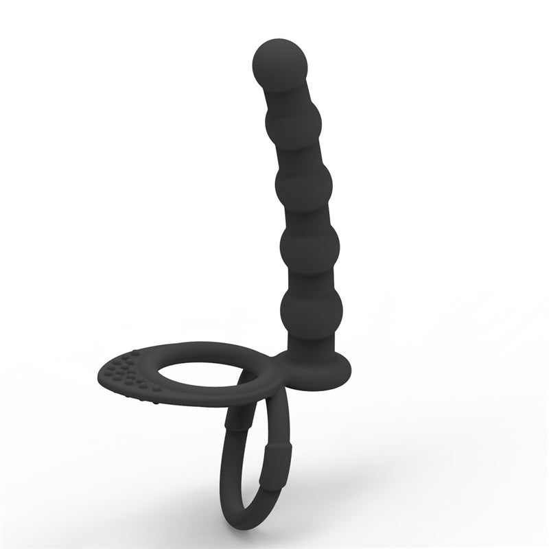 Penis Ring Erotic Silicone Anal Plug Butt Unisex Prostate Massager Bdsm Bondage Stopper Adult Game Sex Toy For Men/Women Couples