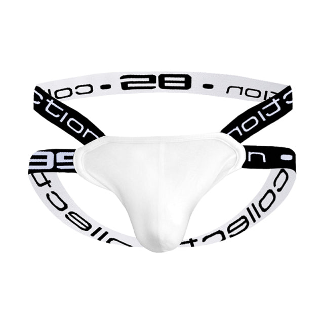 Cotton Men Thong Strings Underwear Man Sexy Erotic Lingerie Jockstraps Gay Panties Sissy Bikini Breathable Low Waist