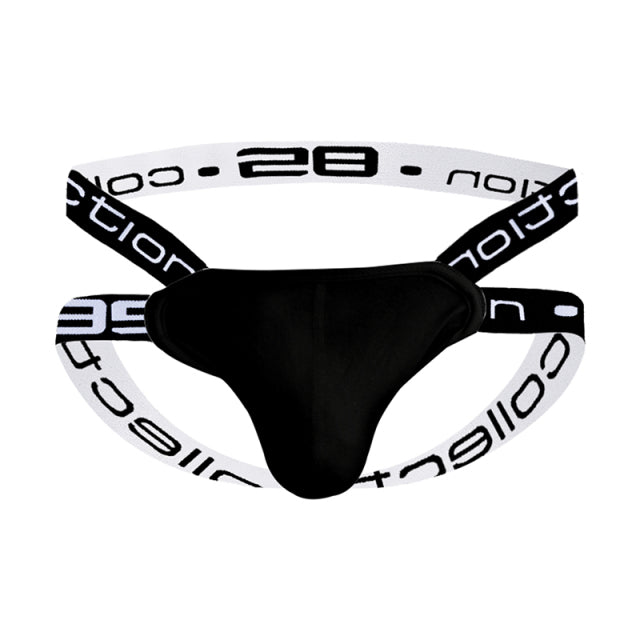 Cotton Men Thong Strings Underwear Man Sexy Erotic Lingerie Jockstraps Gay Panties Sissy Bikini Breathable Low Waist