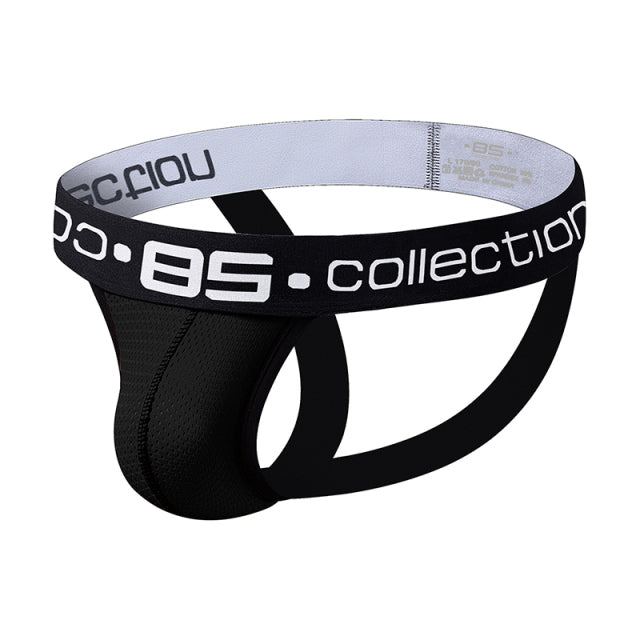 Cotton Men Thong Strings Underwear Man Sexy Erotic Lingerie Jockstraps Gay Panties Sissy Bikini Breathable Low Waist