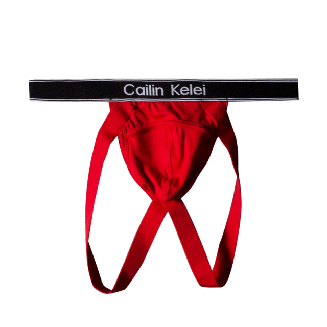 Cotton Men Thong Strings Underwear Man Sexy Erotic Lingerie Jockstraps Gay Panties Sissy Bikini Breathable Low Waist