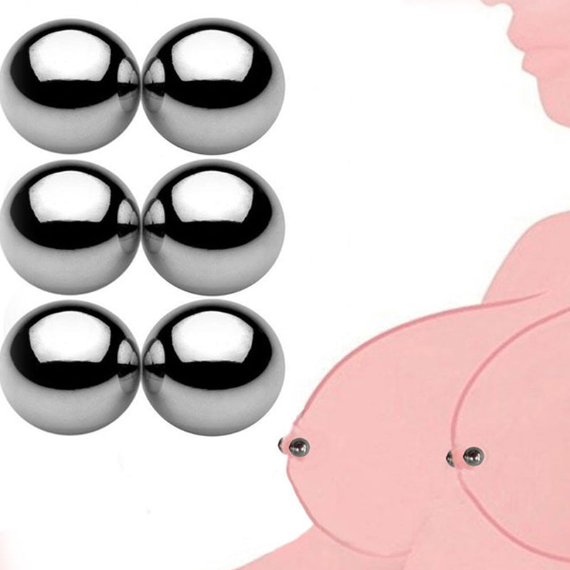 2 Pair BDSM Bondage Adult Sex Toys For Women Couples Games Ultra Powerful Magnetic Orbs BDSM Nipple Clamps Orbs Vagina Clitoris