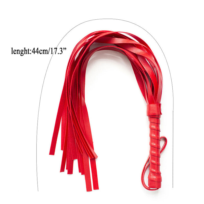 PU Leather BDSM Bondage Restraints Fetish Slave Handcuffs Ankle Cuff Whip Adult Games Erotic Products Sex Toys For Women Couples