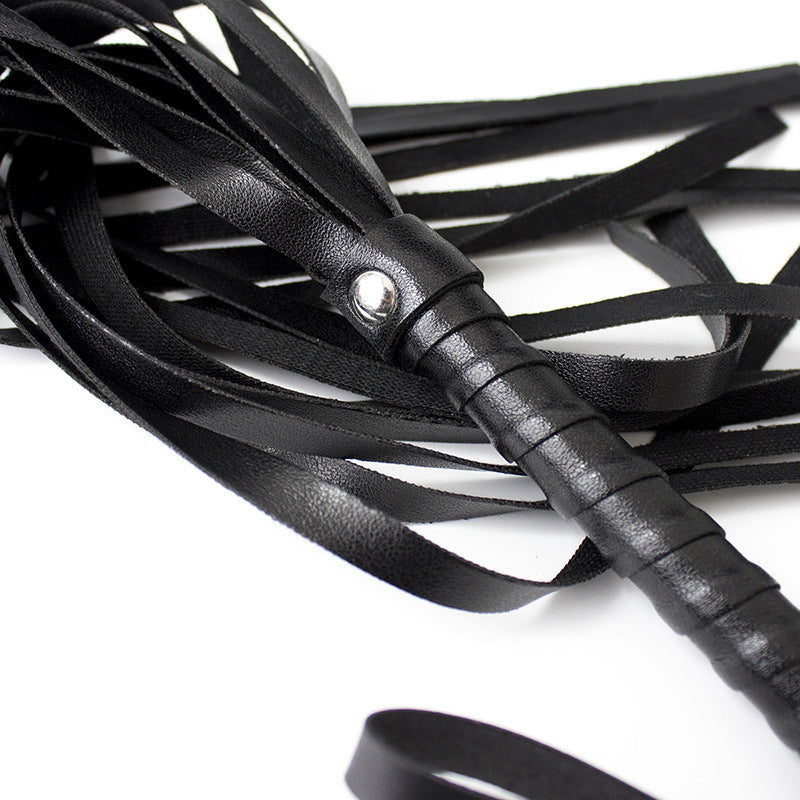 PU Leather BDSM Bondage Restraints Fetish Slave Handcuffs Ankle Cuff Whip Adult Games Erotic Products Sex Toys For Women Couples