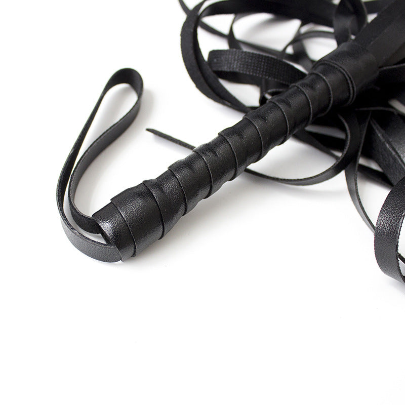 PU Leather BDSM Bondage Restraints Fetish Slave Handcuffs Ankle Cuff Whip Adult Games Erotic Products Sex Toys For Women Couples