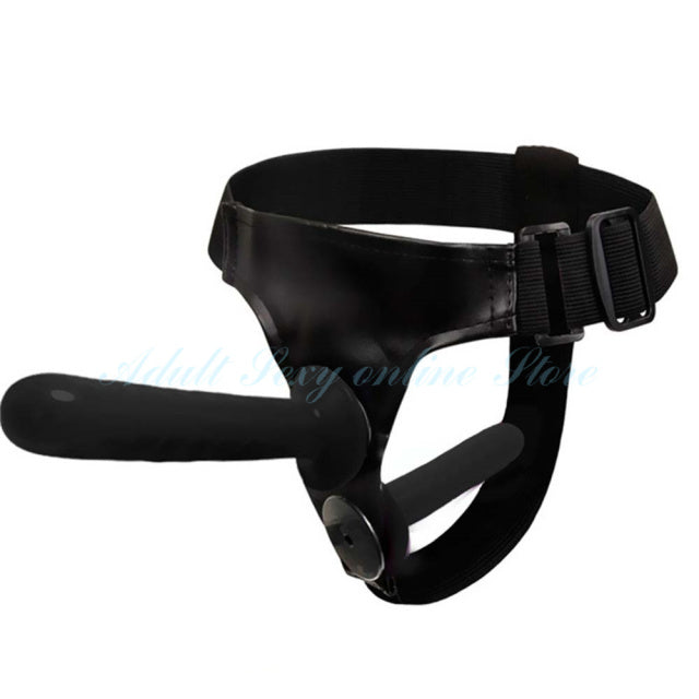 Double Penis Dildo Double Ended Strapon Ultra Elastic Harness Belt Strap On Dildo Adult Sex Toys for Woman Couples Sex Products