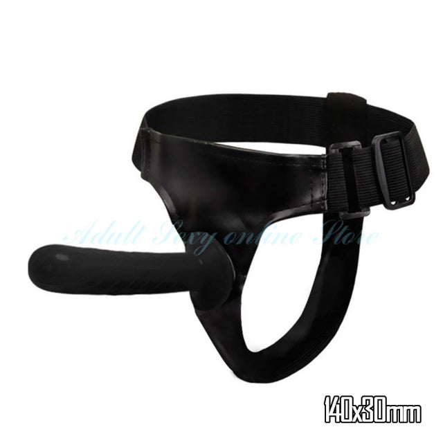 Double Penis Dildo Double Ended Strapon Ultra Elastic Harness Belt Strap On Dildo Adult Sex Toys for Woman Couples Sex Products