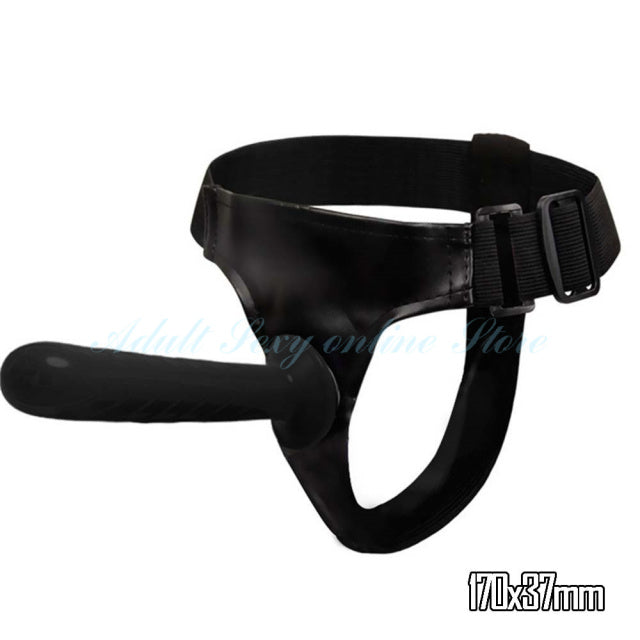 Double Penis Dildo Double Ended Strapon Ultra Elastic Harness Belt Strap On Dildo Adult Sex Toys for Woman Couples Sex Products