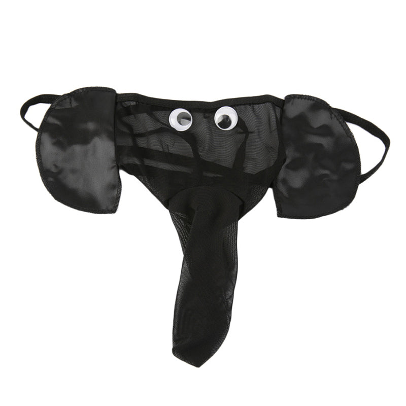 Sexy Men G String Stylish Elephant Bulge Pouch Men Thong Elastic Erotic Lingerie Tanga Hombre Gay Underwear