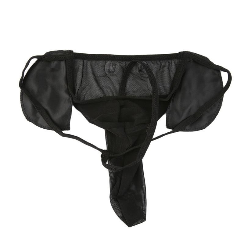 Sexy Men G String Stylish Elephant Bulge Pouch Men Thong Elastic Erotic Lingerie Tanga Hombre Gay Underwear