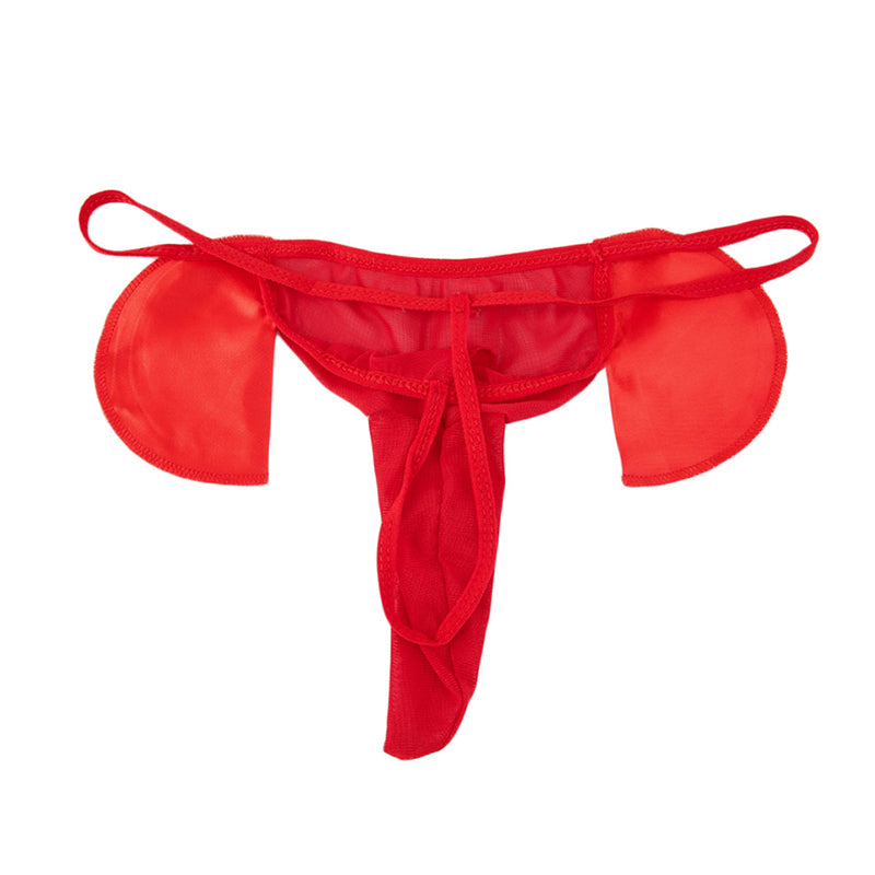Sexy Men G String Stylish Elephant Bulge Pouch Men Thong Elastic Erotic Lingerie Tanga Hombre Gay Underwear
