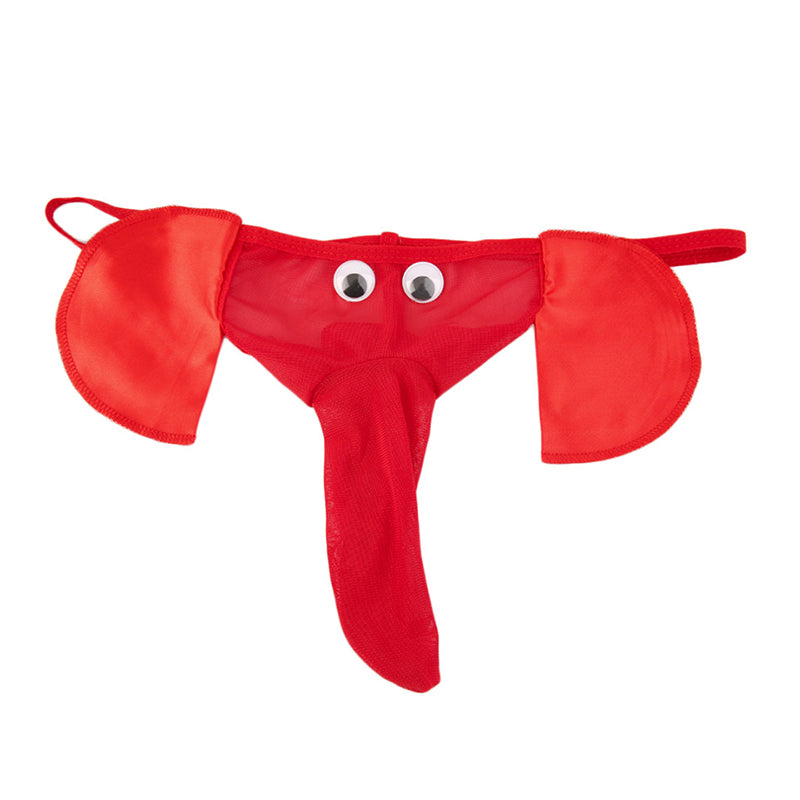 Sexy Men G String Stylish Elephant Bulge Pouch Men Thong Elastic Erotic Lingerie Tanga Hombre Gay Underwear
