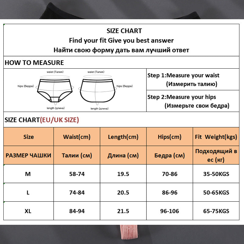 3PCS/Set G-string Panties Cotton Women&#39;s Underwear Sexy Panties