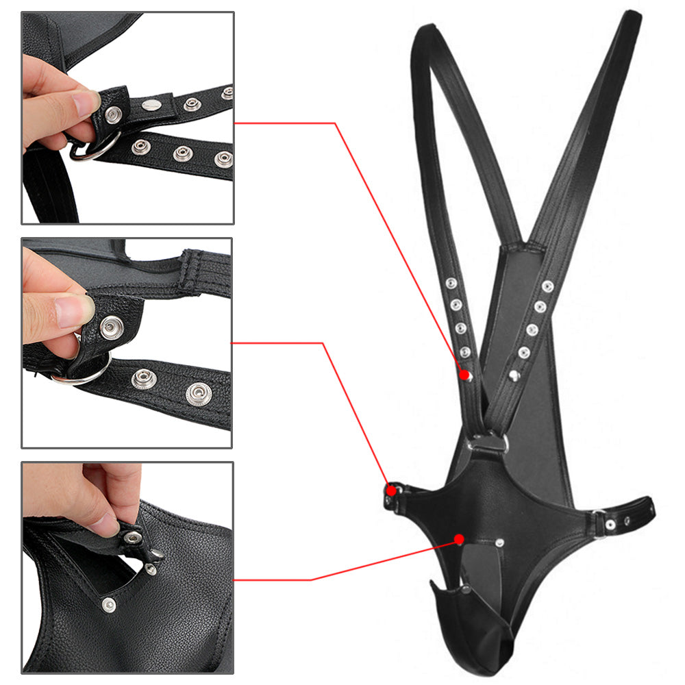 IKOKY SM Self Bondage Pants Sex Toys for Man Sexy Male Pants G Strings Underwear Adult Games Role Play Erotic Products