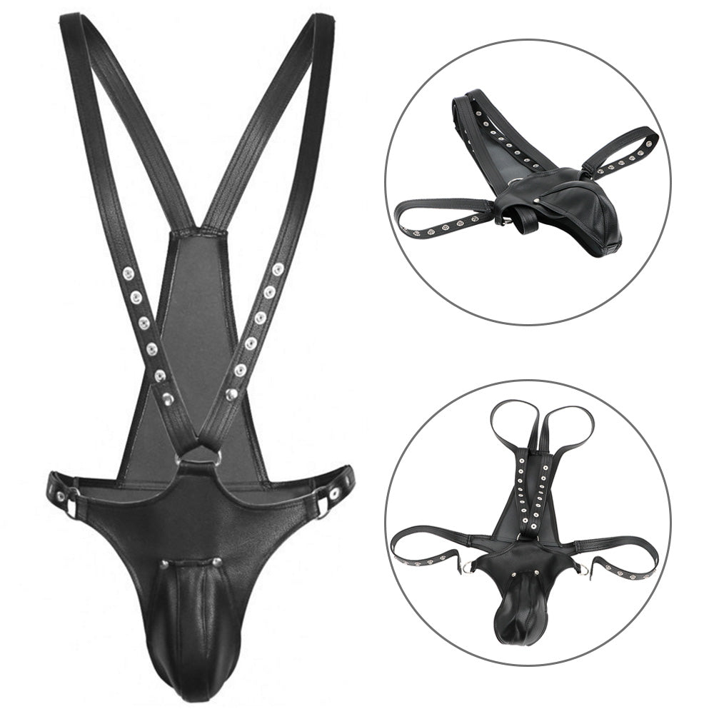 IKOKY SM Self Bondage Pants Sex Toys for Man Sexy Male Pants G Strings Underwear Adult Games Role Play Erotic Products
