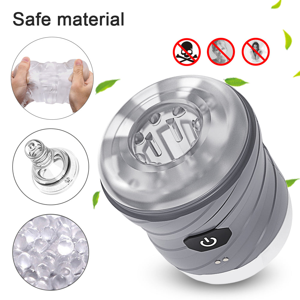 Automatic Male Masturbator Cup Vagina Masturbation Vibrator Adult Anal Blowjob Pussy Stimulator Sex Toys for Men Intimate Goods