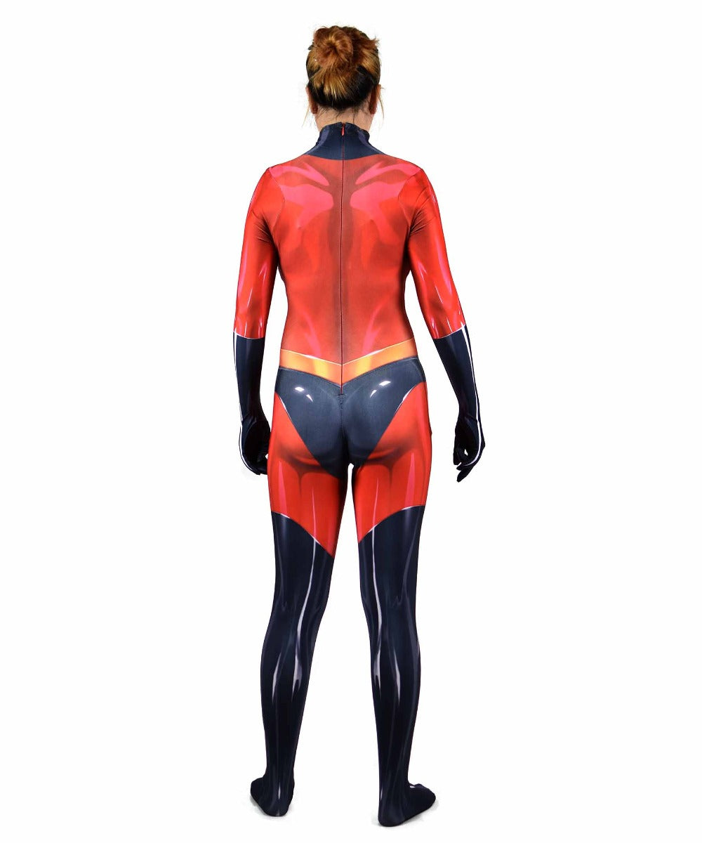 Adults Elastigirl Cosplay Costumes Female Woman Girls Superhero Zentai Suit Halloween Bodysuit