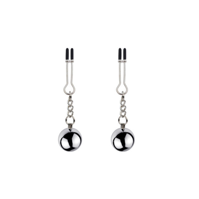 BDSM Bondage Nipple clamp Sex Breast Clamp Clips Stainless Steel Metal Nipple Shaking Clamps Breast Clip Sex Slaves Sex Shop 18+