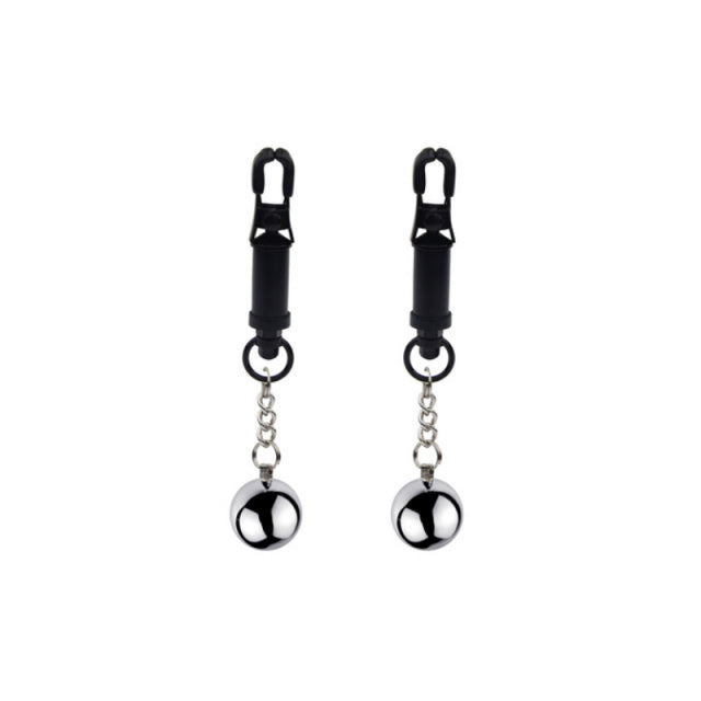 BDSM Bondage Nipple clamp Sex Breast Clamp Clips Stainless Steel Metal Nipple Shaking Clamps Breast Clip Sex Slaves Sex Shop 18+