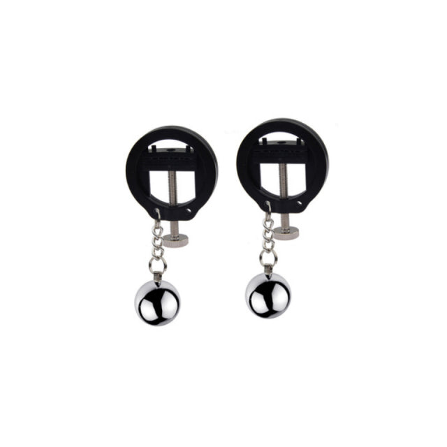 BDSM Bondage Nipple clamp Sex Breast Clamp Clips Stainless Steel Metal Nipple Shaking Clamps Breast Clip Sex Slaves Sex Shop 18+