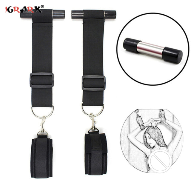Sexy Adjustable Plush Handcuffs Ankle Cuff Restraints BDSM Bondage Sex Toy for Women Man Exotic Accessories Adults Game 18