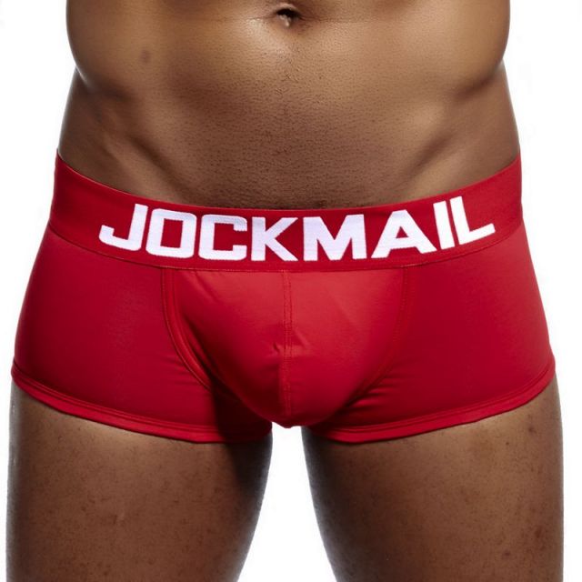 Summer Sexy Boxer Men Underwear Fitness Calzoncillos Hombre Slip Cotton Breathable Low Waist Shorts Panties Gay Penis Pouch Wear