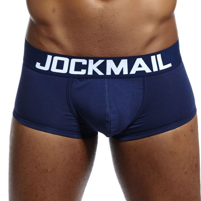 Summer Sexy Boxer Men Underwear Fitness Calzoncillos Hombre Slip Cotton Breathable Low Waist Shorts Panties Gay Penis Pouch Wear