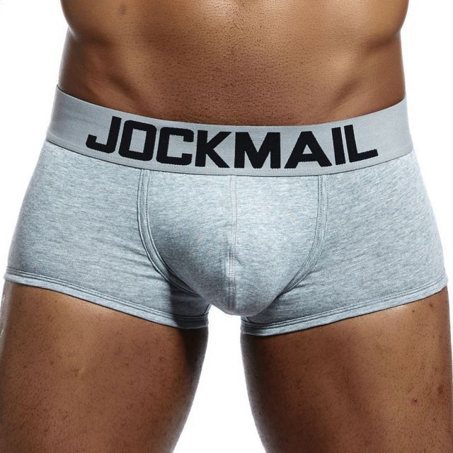 Summer Sexy Boxer Men Underwear Fitness Calzoncillos Hombre Slip Cotton Breathable Low Waist Shorts Panties Gay Penis Pouch Wear