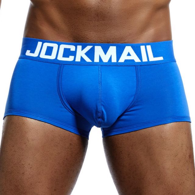 Summer Sexy Boxer Men Underwear Fitness Calzoncillos Hombre Slip Cotton Breathable Low Waist Shorts Panties Gay Penis Pouch Wear