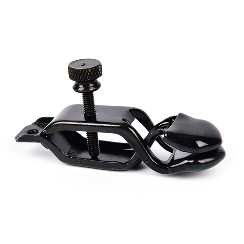 1 Pair Black Nipple Breast Clamps Clips Jewellery Bust Massager Stimulate Sex Toy Flirt Adult Products